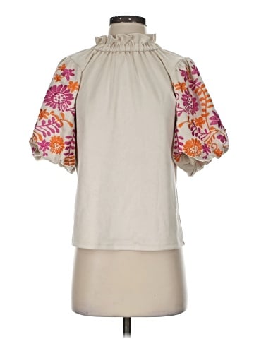 THML 3/4 Sleeve Blouse (view 1)