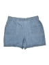 Talbots 100% Cotton Solid Blue Denim Shorts Size XL - photo 1