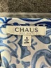Chaus Blue Sleeveless Blouse Size S - photo 7