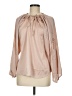 Love Stitch 100% Polyester Pink Long Sleeve Blouse Size M - photo 1