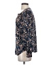 Hinge 100% Cotton Blue Long Sleeve Blouse Size XS - photo 5