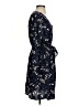 Gap 100% Rayon Paisley Blue Casual Dress Size S - photo 4