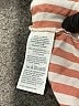 Madewell 100% Viscose Stripes Yellow Orange Short Sleeve Blouse Size L - photo 8