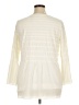 Alfani Ivory Long Sleeve Blouse Size 1X - photo 2