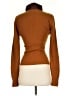 Finity Studio 100% Merino Brown Turtleneck Sweater Size S - photo 2