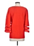 Unbranded Solid Red 3/4 Sleeve Top Size S - photo 2