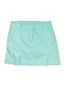IZOD 100% Polyester Solid Teal Formal Skirt Size 8 - photo 1