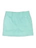 IZOD 100% Polyester Solid Teal Formal Skirt Size 8 - photo 2