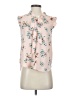 E&M Collection Floral Pink Sleeveless Blouse Size S - photo 1