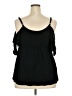 Torrid 100% Rayon Black Short Sleeve Top Size 2X Plus (2) - photo 2
