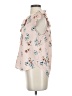 E&M Collection Floral Pink Sleeveless Blouse Size S - photo 5