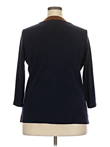 Lauren by Ralph Lauren 3/4 Sleeve Top (view 2)