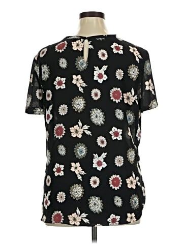 Ann Taylor LOFT Outlet Short Sleeve Blouse (view 2)