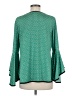 Coco Bianco Teal 3/4 Sleeve Blouse Size M - photo 2