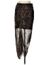 ALLSAINTS Animal Print Brown Casual Skirt Size 10 - photo 1