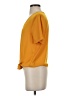 Madewell 100% Polyester Yellow Short Sleeve Top Size S - photo 5