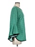 Coco Bianco Teal 3/4 Sleeve Blouse Size M - photo 4