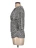 Ann Taylor Gray 3/4 Sleeve Blouse Size Lg Petite - photo 5