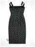 ALEXACHUNG 100% Polyester Graphic Green Cocktail Dress Size UK 6 / US 2 - photo 2
