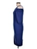 Venus Solid Blue Cocktail Dress Size L - photo 5