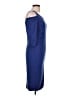 Venus Solid Blue Cocktail Dress Size L - photo 4