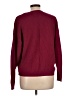 Erika 100% Cotton Chevron-herringbone Burgundy Pullover Sweater Size L (estimated, petite) - photo 2