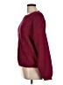 Erika 100% Cotton Chevron-herringbone Burgundy Pullover Sweater Size L (estimated, petite) - photo 5