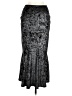 Topshop Silver Formal Skirt Size 6 - photo 1