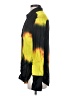 Topshop 100% Viscose Color Block Black Long Sleeve Blouse Size 4 - photo 5