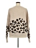 Cabana by Crown & Ivy Animal Print Tan Pullover Sweater Size XXL - photo 2