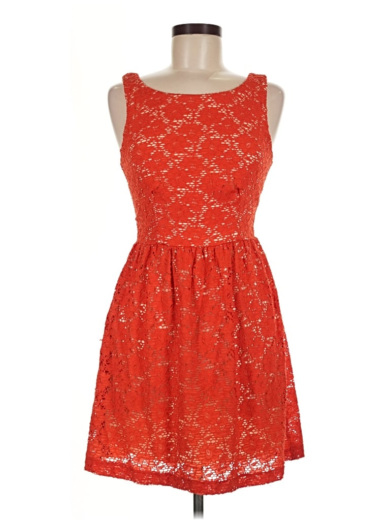 Pre-owned Mystic Cocktail Dress In Orange