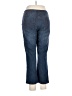 DKNY Jeans Chevron-herringbone Blue Jeans Size 12 - photo 2