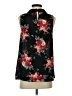 Faith and Joy 100% Polyester Black Sleeveless Blouse Size S - photo 2