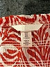 H&M 100% Polyester Print Red Cocktail Dress Size M - photo 7