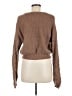 Poof! Brown Pullover Sweater Size M - photo 2