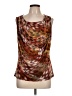 Worthington Brown Sleeveless Blouse Size L - photo 1