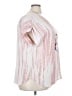 Assorted Brands 100% Polyester Graphic Pink Short Sleeve Blouse Size 3X - photo 4