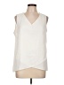 Unbranded 100% Polyester Ivory Sleeveless Blouse Size L - photo 1