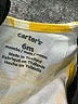 Carter's 100% Cotton Yellow Tank Top 3-6 MO / 6 MO - photo 3