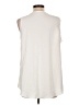 Unbranded 100% Polyester Ivory Sleeveless Blouse Size L - photo 2