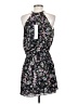 Parker 100% Polyester Floral Black Casual Dress Size S - photo 2