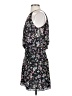 Parker 100% Polyester Floral Black Casual Dress Size S - photo 5