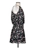 Parker 100% Polyester Floral Black Casual Dress Size S - photo 4