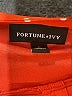 Fortune + Ivy 100% Polyester Polka Dots Red 3/4 Sleeve Blouse Size M - photo 7