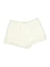 Nike 100% Polyester Solid Ivory White Athletic Shorts Size M - photo 1