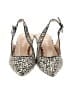 J. Renee Animal Print Ivory Heels Size 7 - photo 2