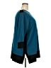 Cable & Gauge Teal Poncho Size 2X - photo 4