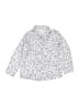 Unbranded 100% Polyester Paisley Silver Long Sleeve Button-Down Shirt Size 3 - 4T - photo 1