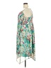 Torrid 100% Polyester Tropical Green Cocktail Dress Size 2X Plus (2) - photo 5