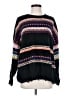 Easel 100% Acrylic Print Black Pullover Sweater Size S - photo 1